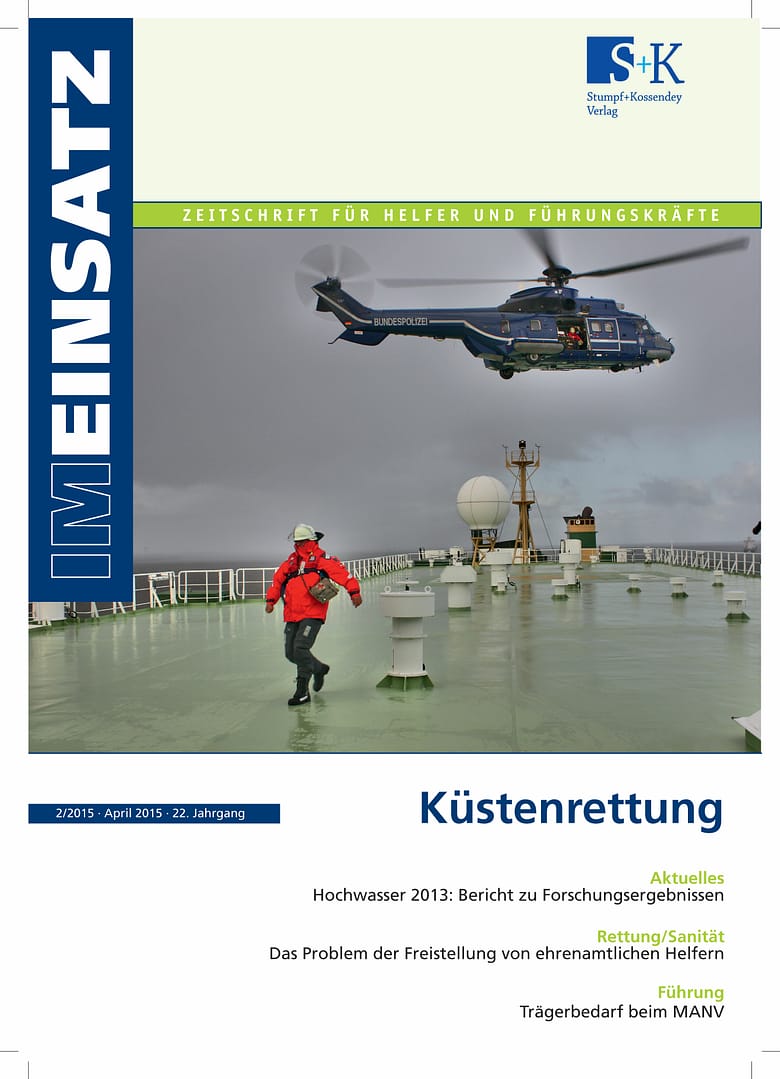 IM EINSATZ 02/2015 - Spezialdisziplin der Gefahrenabwehr