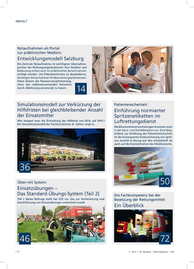 RETTUNGSDIENST 03/2012
