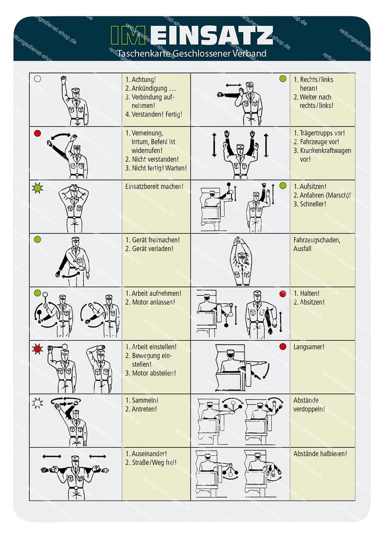 Geschlossener Verband - Taschenkarte für Einsatzkräfte im Bevölkerungs- und Katastrophenschutz – Bild 3