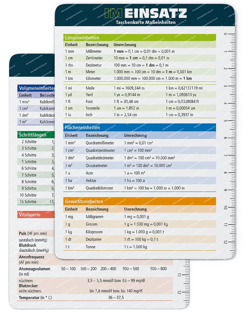 Taschenkarten-Set 2019 – Bild 2