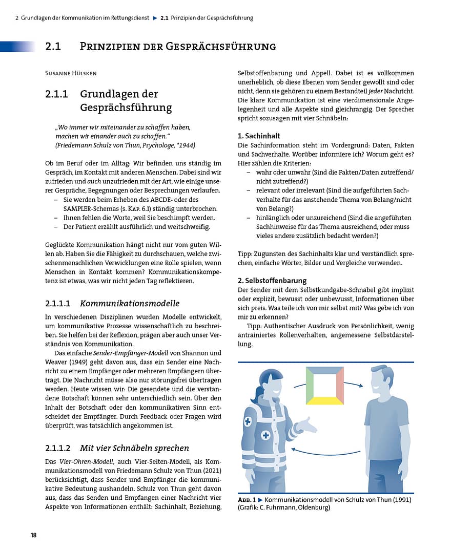 Rettungsdienst-Praxisbuch Kommunikation: Verstehen und verständigen. – Bild 2