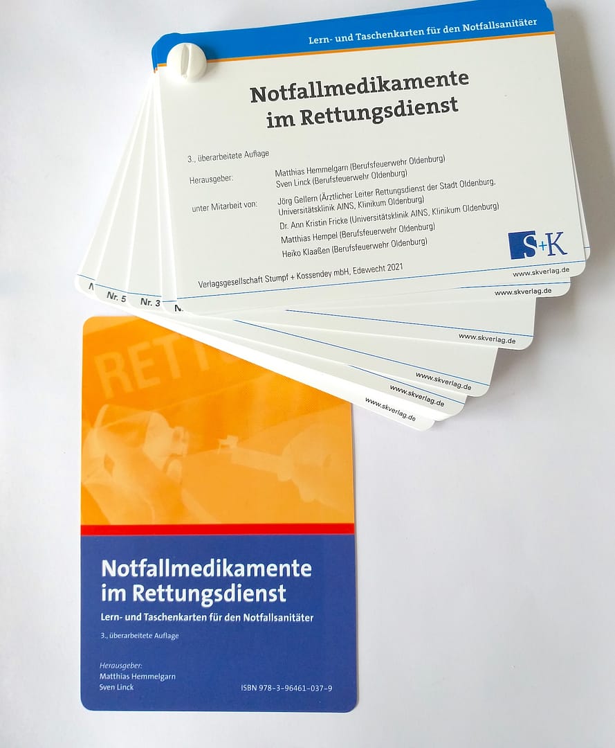 Notfallmedikamente im Rettungsdienst - Lern- und Taschenkarten für den Notfallsanitäter – Bild 2