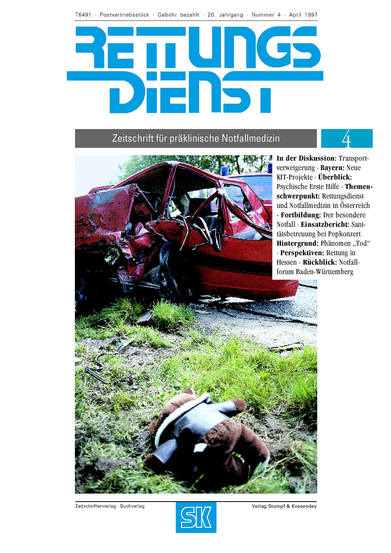 RETTUNGSDIENST 04/1997