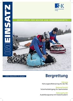 IM EINSATZ 01/2014 - Hilfe für Gipfelstürmer in Flipflops